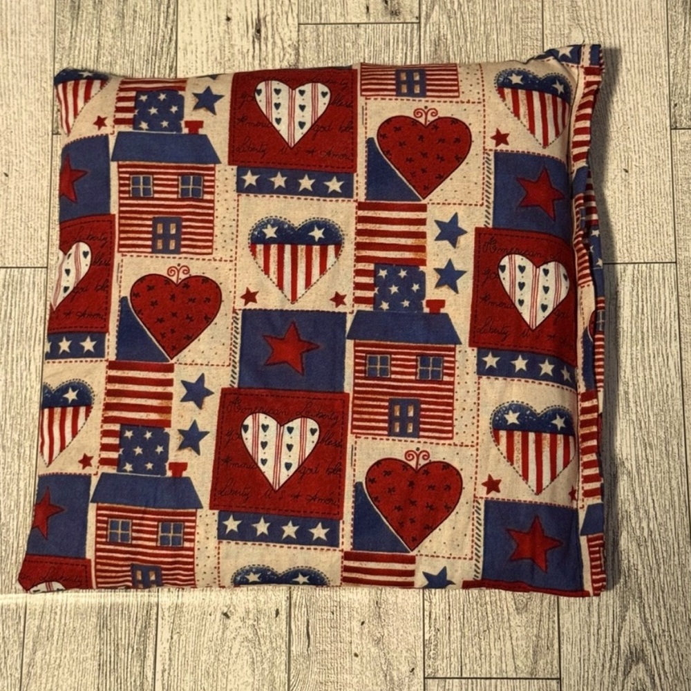 Patriotic AmericanaThemed Microwave Corn Bag